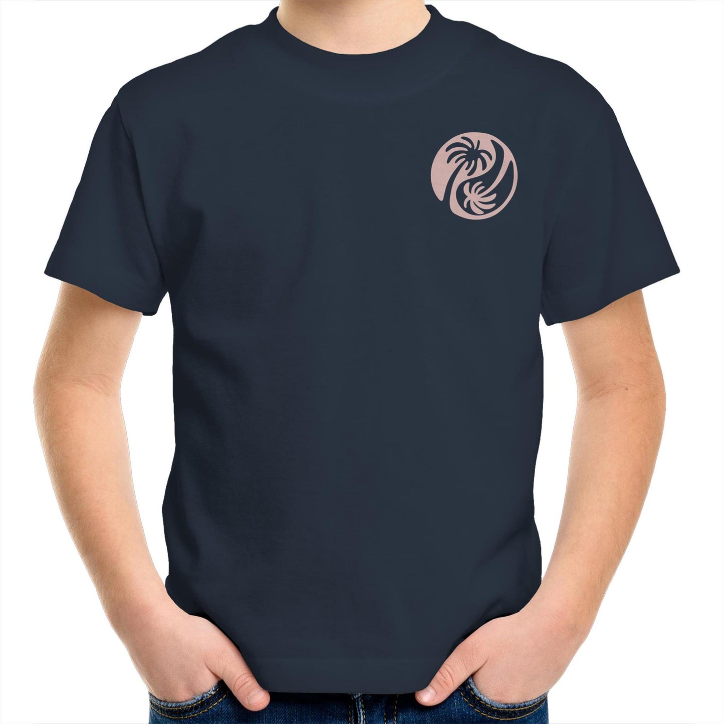 Cali Pink Ying Yang - Kids Tee
