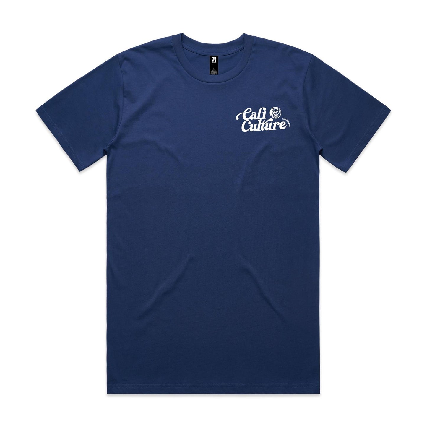 Blue Day Tee - Men's White Back Logo