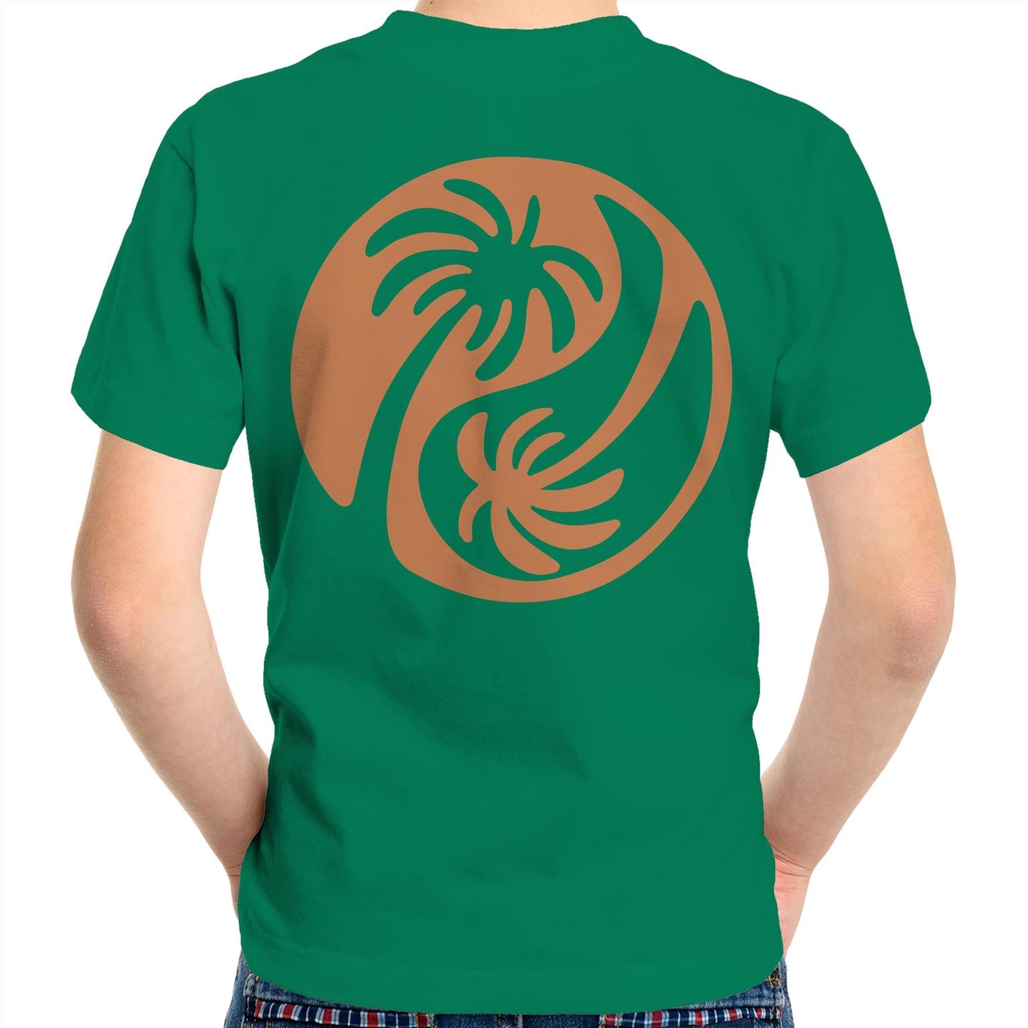 Kids Bronze Ying Yang - Kids Tee