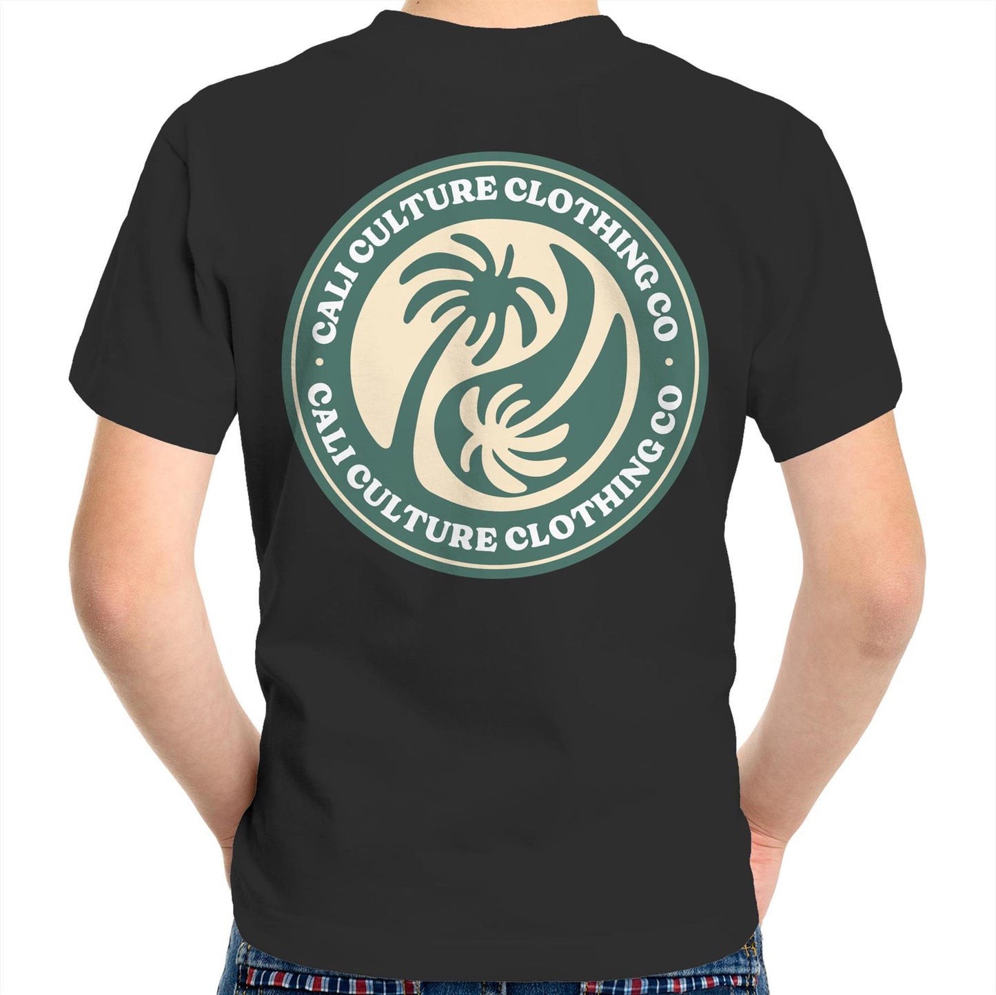 Cali Green Ying Yang & CO - Kids Tee
