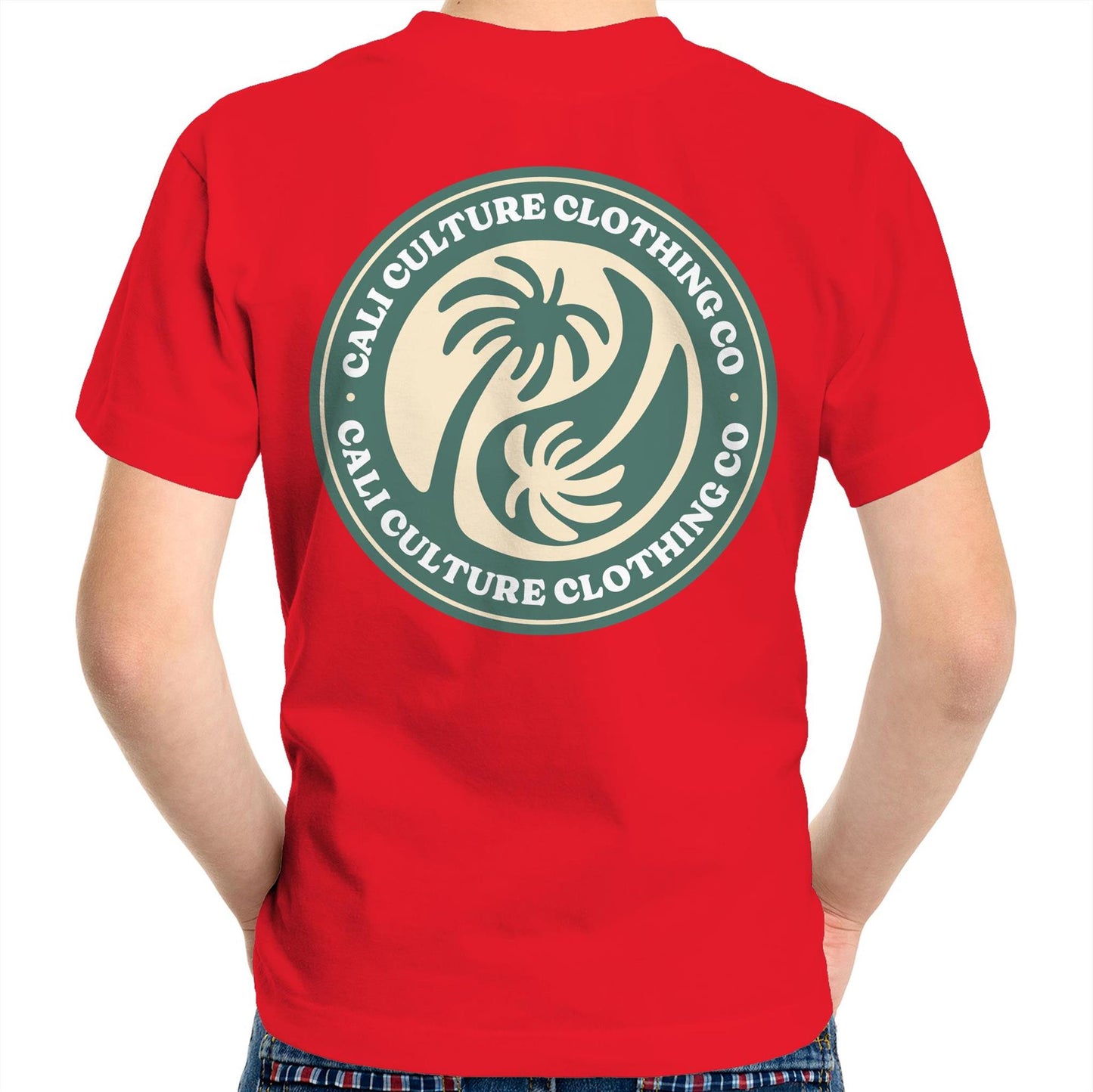Cali Green Ying Yang & CO - Kids Tee