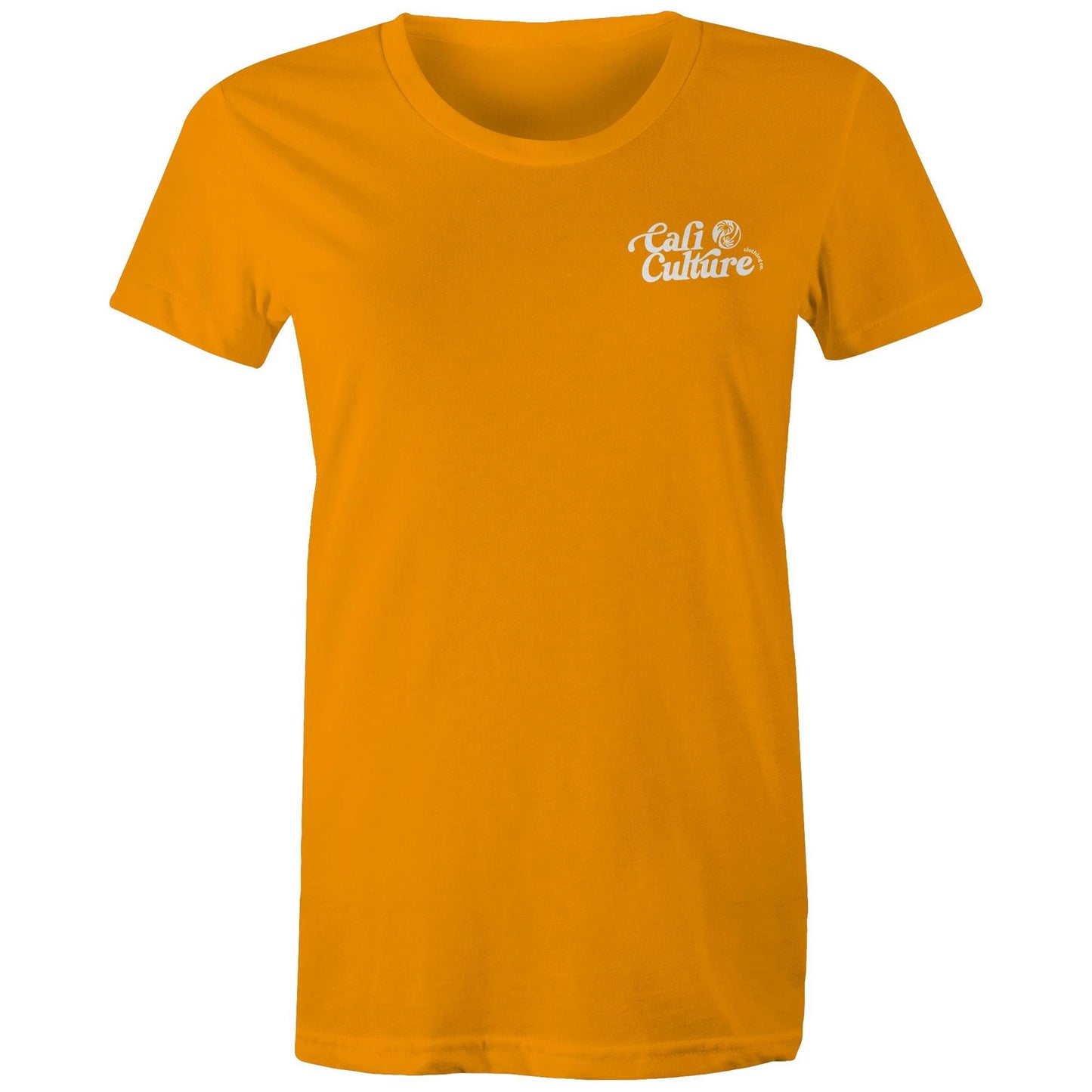 Orange Day Tee - Women's White Logo