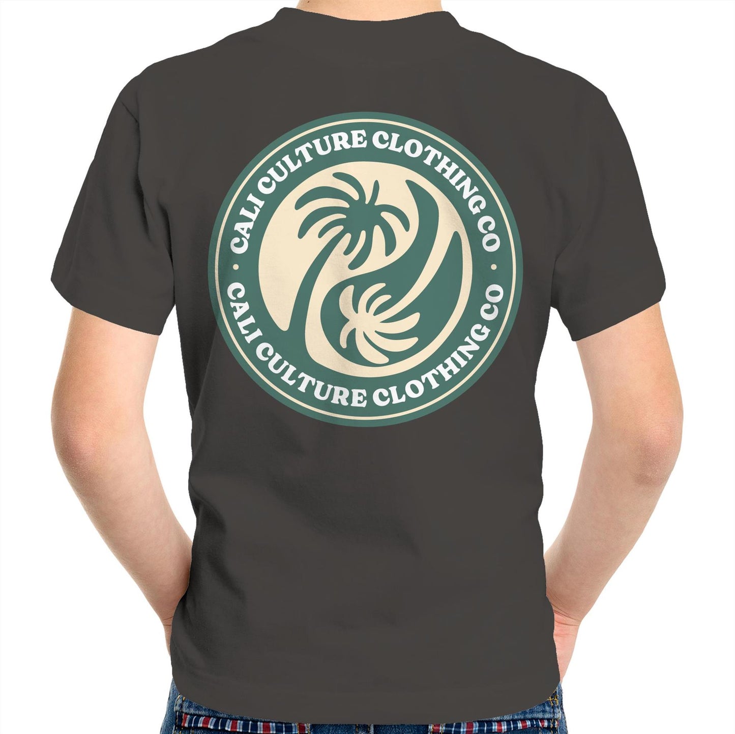 Cali Green Ying Yang & CO - Kids Tee