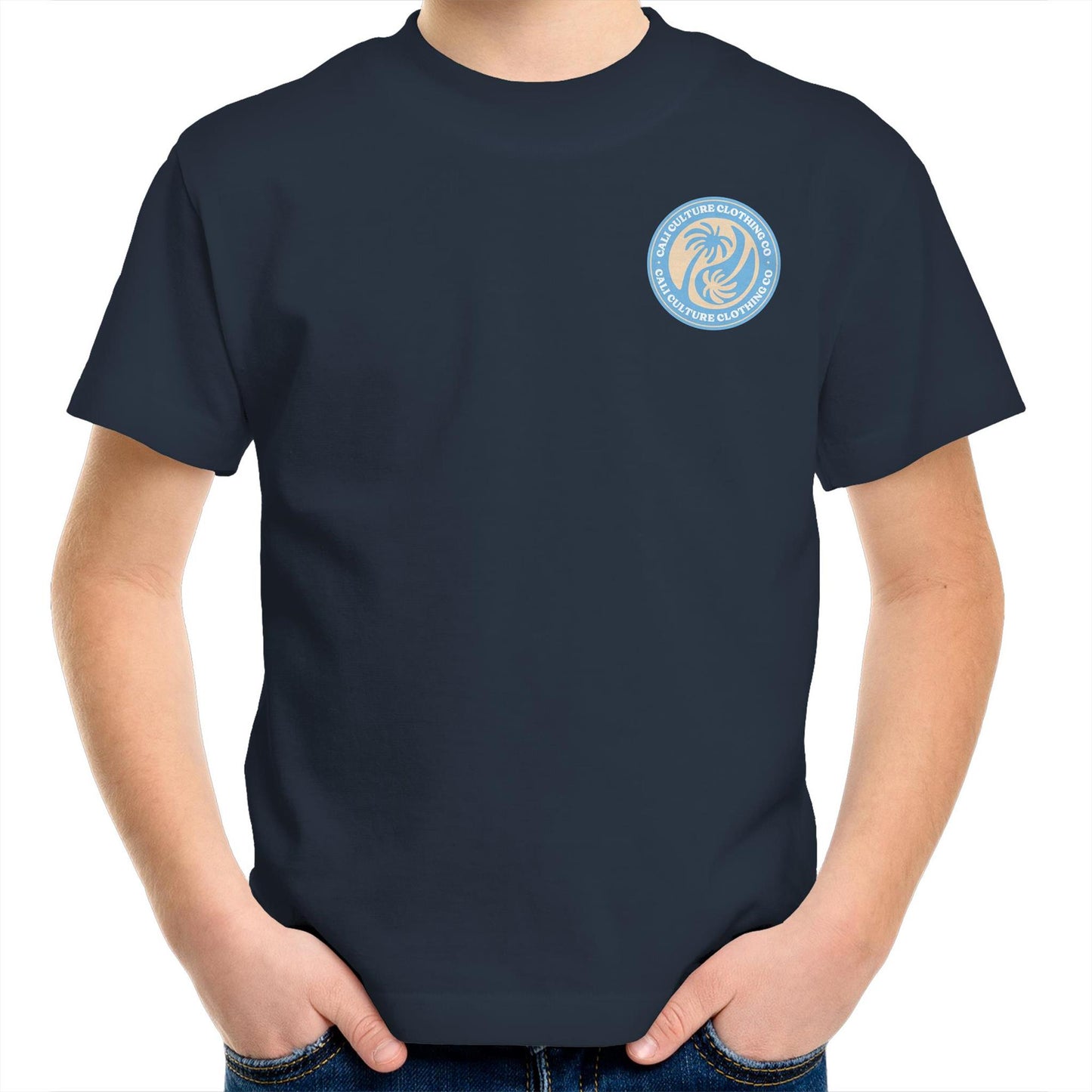 Cali Blue Ying Yang & CO - Kids Tee