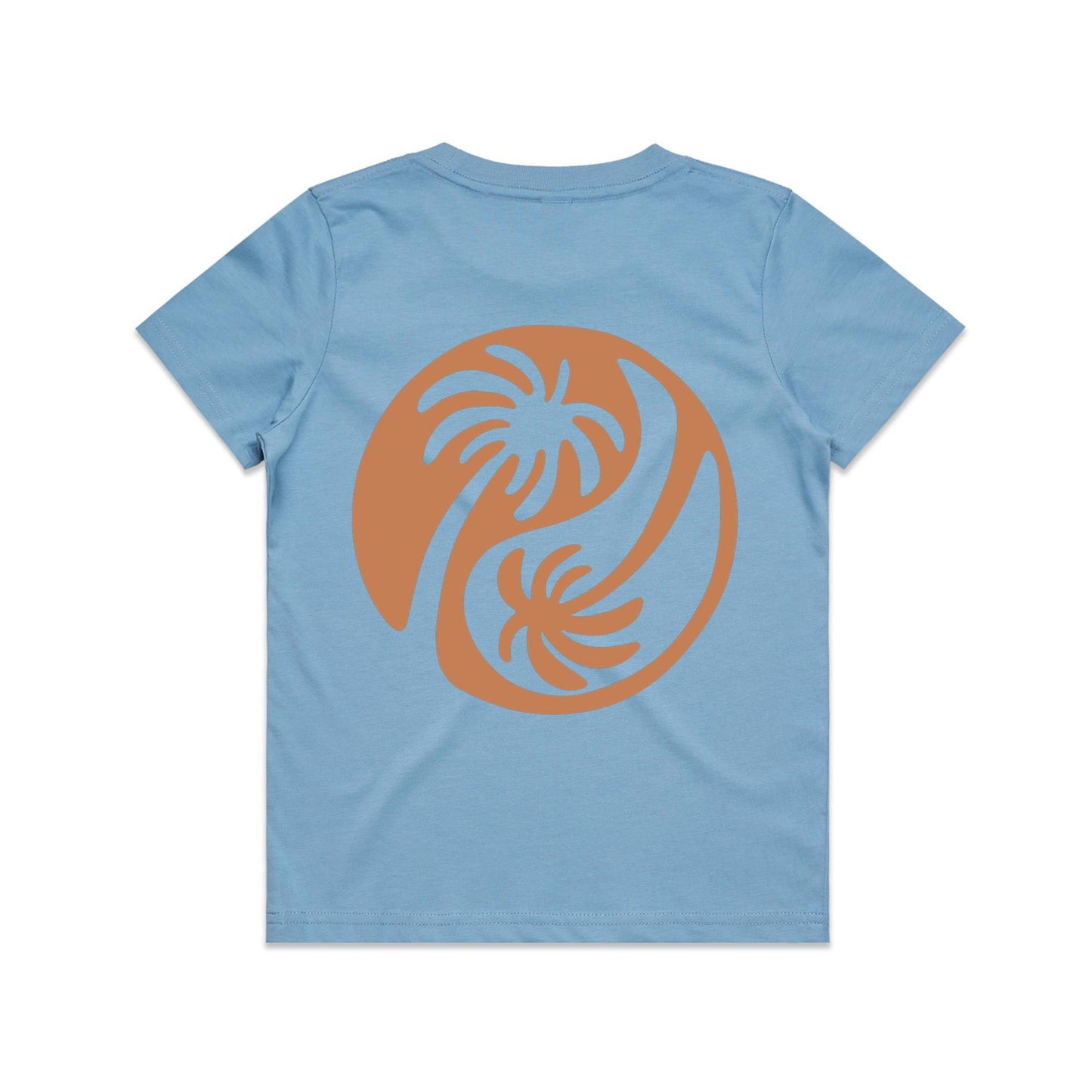 Youth Yin - Yang Palm Tee - Bronze Logo