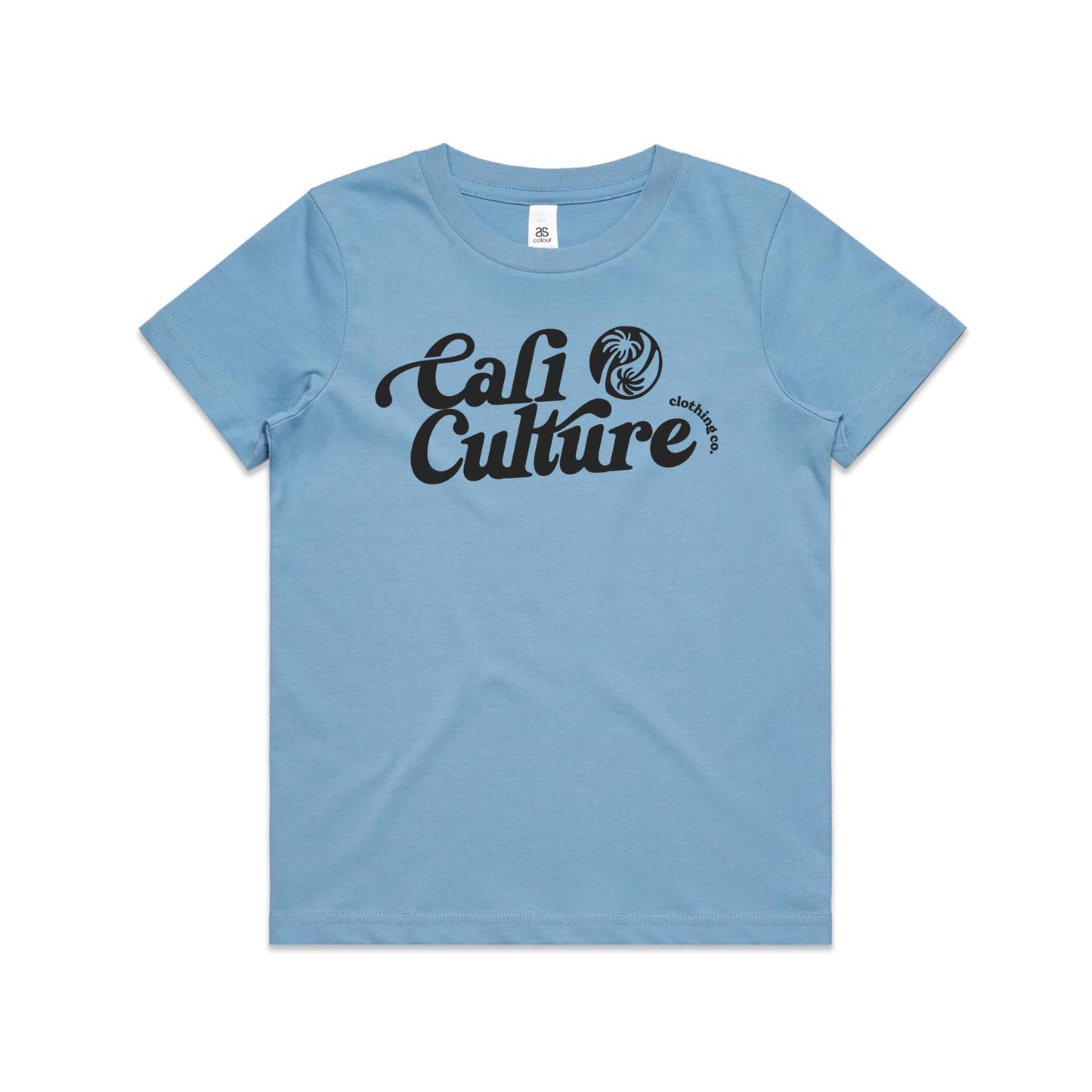 Blue Day Tee - Black Cali Culture Youth