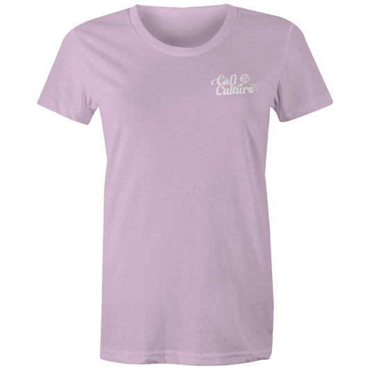 Purple Day Tee's - Women's White Logo