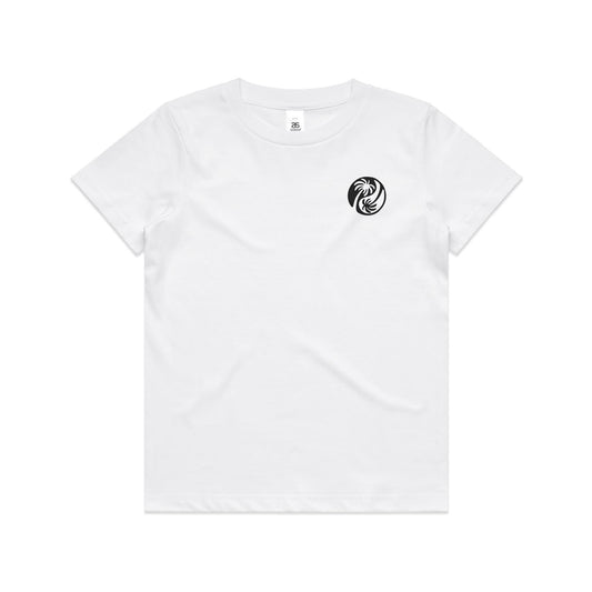 Youth Yin - Yang Palm Tee - Black Logo