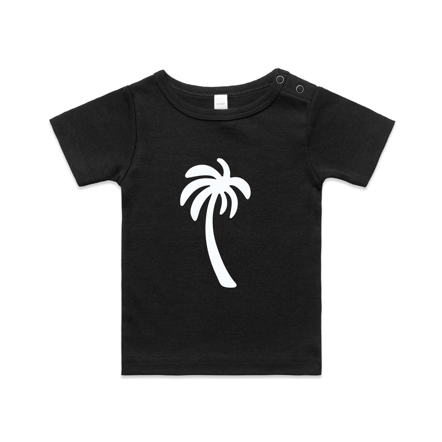 Mini Palm Tee - White Palm