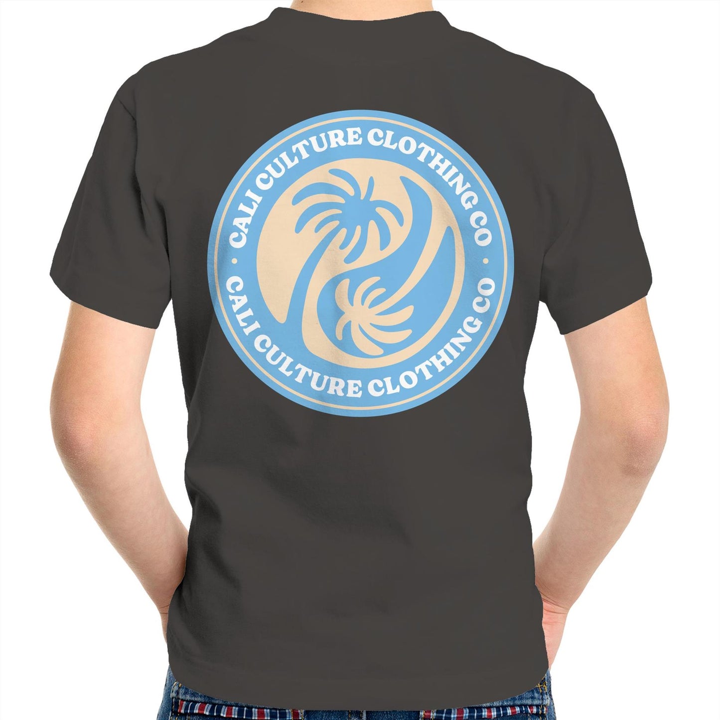 Cali Blue Ying Yang & CO - Kids Tee