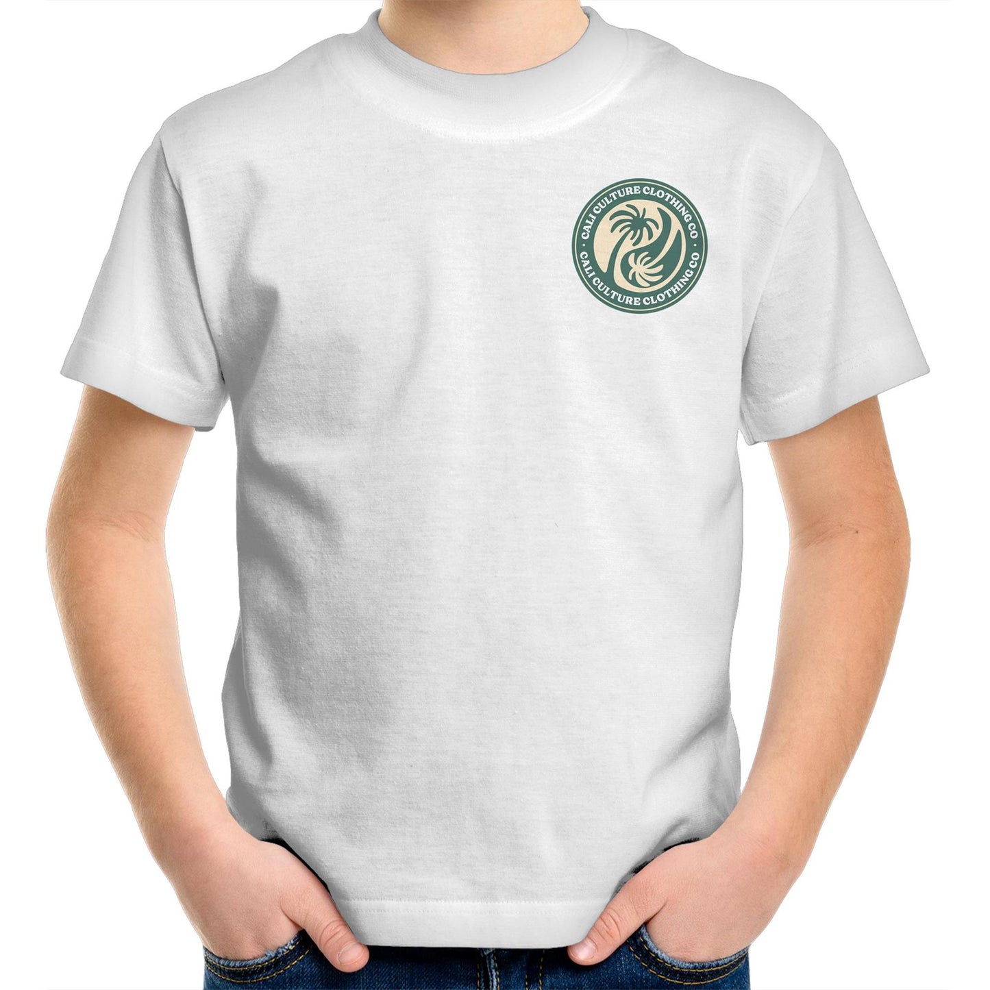 Cali Green Ying Yang & CO - Kids Tee