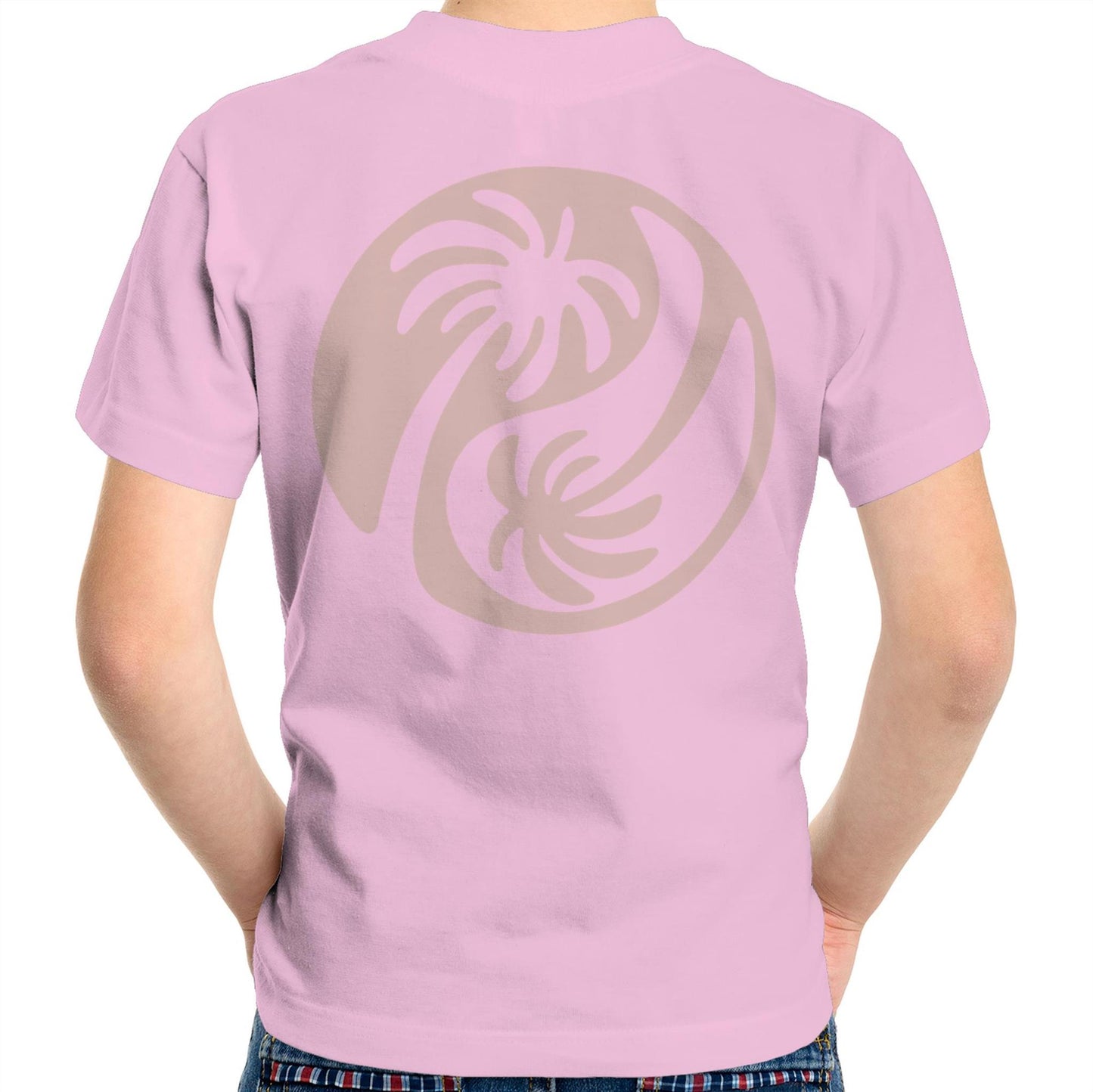 Cali Pink Ying Yang - Kids Tee