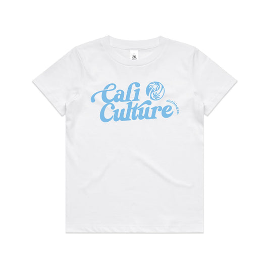 Youth Cali Culture Classic Tee - Blue Logo