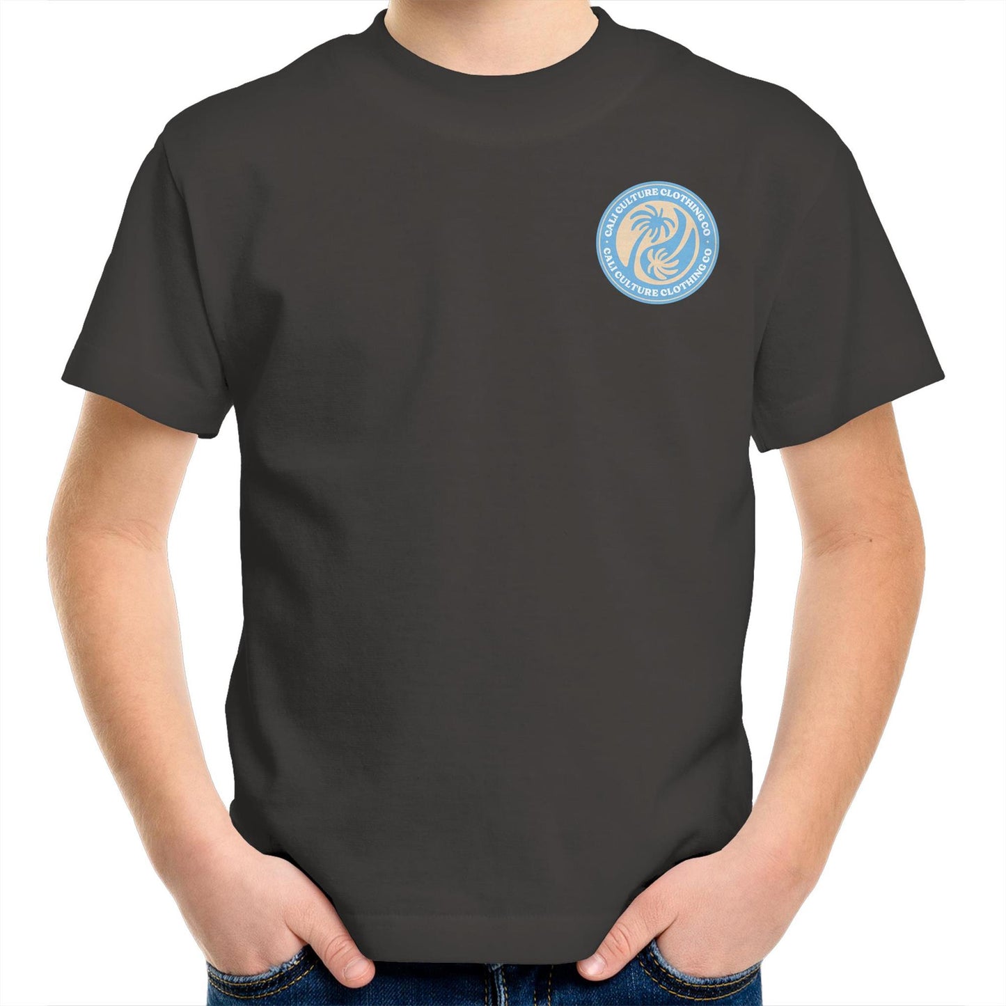 Cali Blue Ying Yang & CO - Kids Tee
