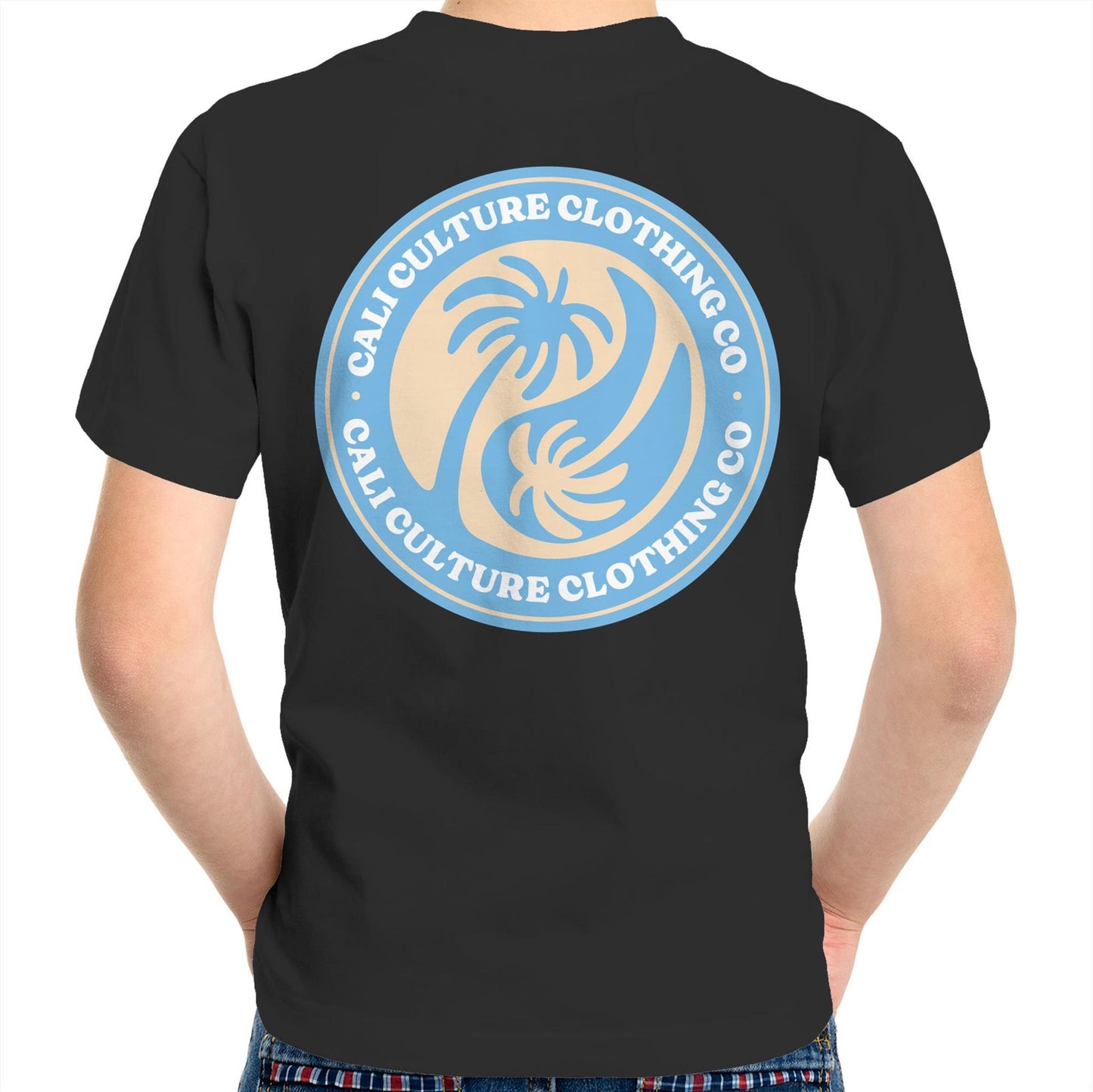 Cali Blue Ying Yang & CO - Kids Tee