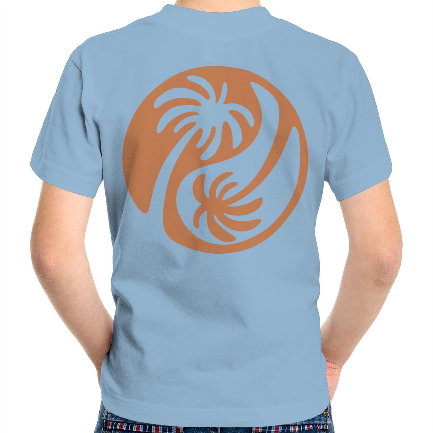 Kids Bronze Ying Yang - Kids Tee