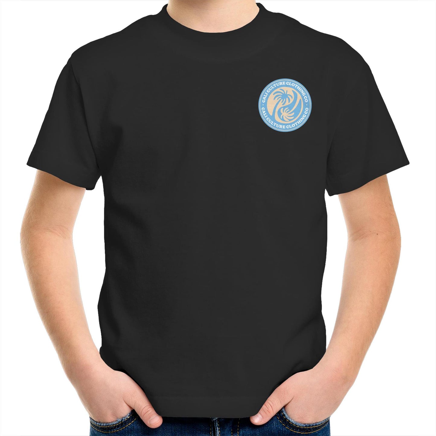 Cali Blue Ying Yang & CO - Kids Tee