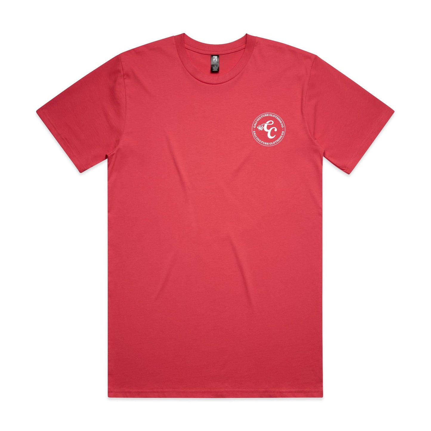 Cali Culture Men's Classic Tee - White Front Logo