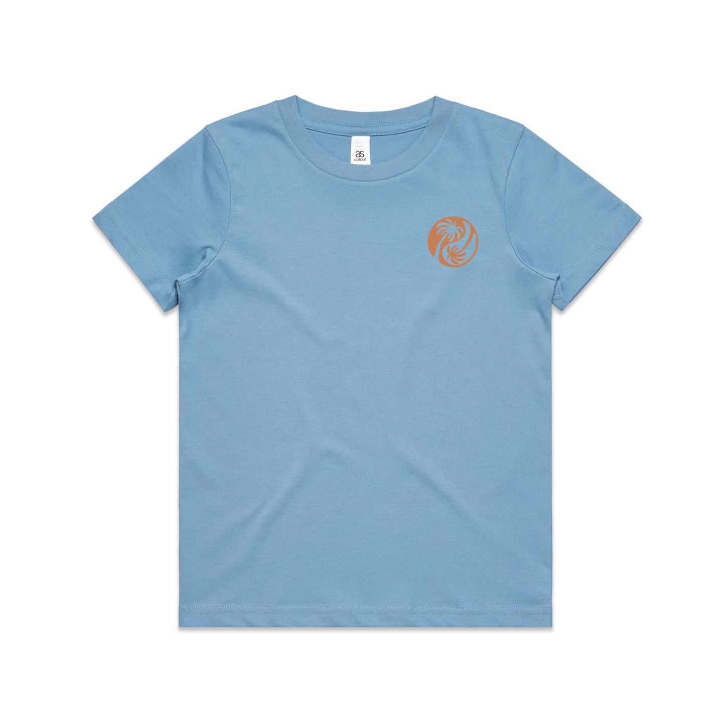 Youth Yin - Yang Palm Tee - Bronze Logo