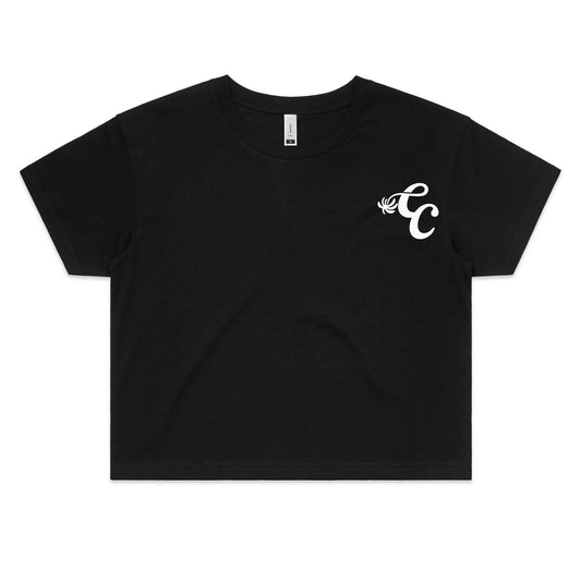 Cali White CC - Women's Crop