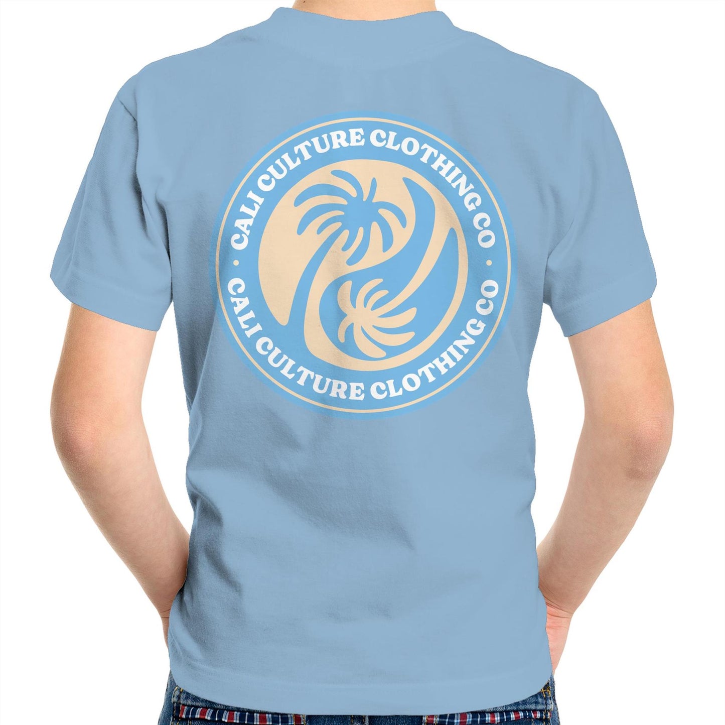 Cali Blue Ying Yang & CO - Kids Tee