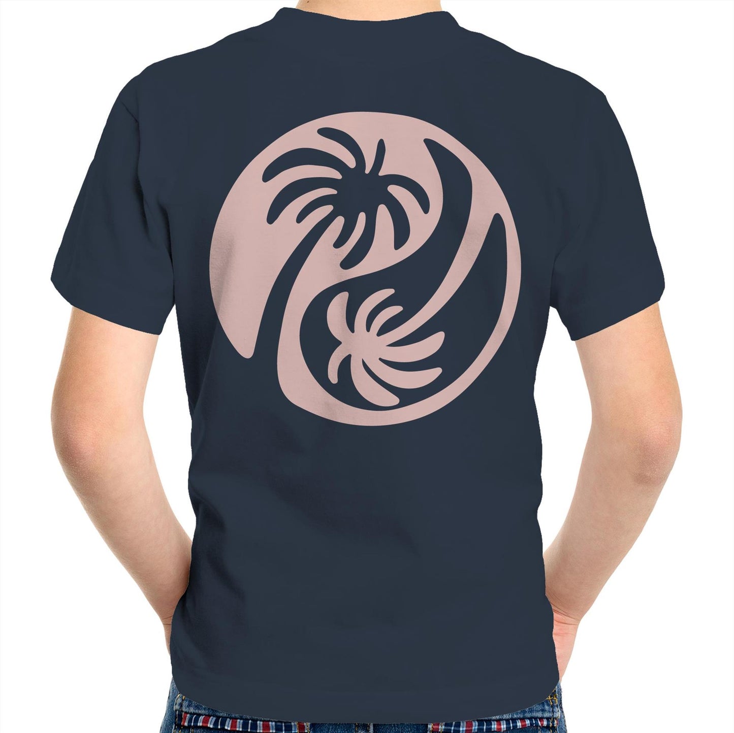 Cali Pink Ying Yang - Kids Tee