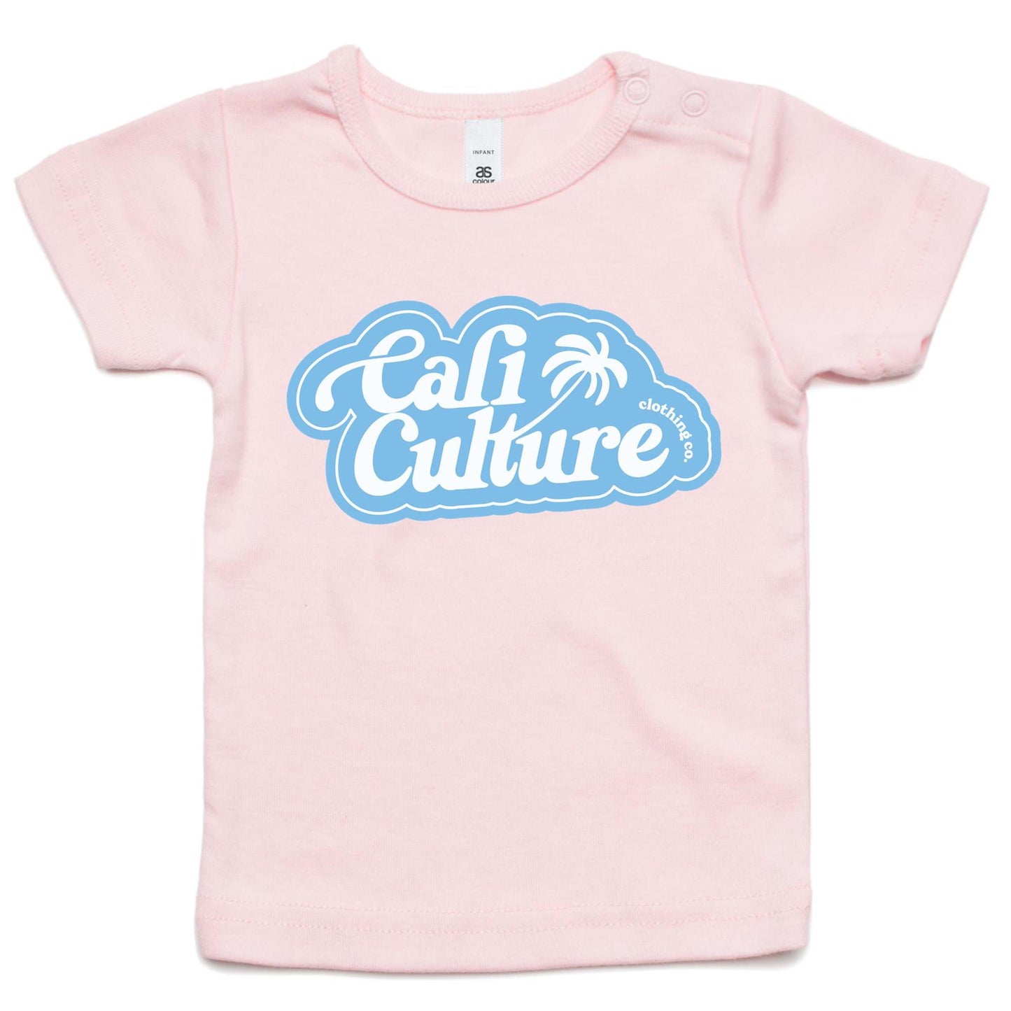 Cali Blue Bubble Palm - Infant Tee