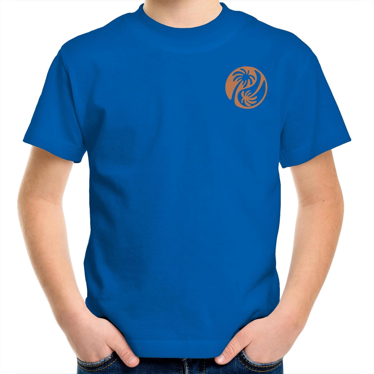 Kids Bronze Ying Yang - Kids Tee