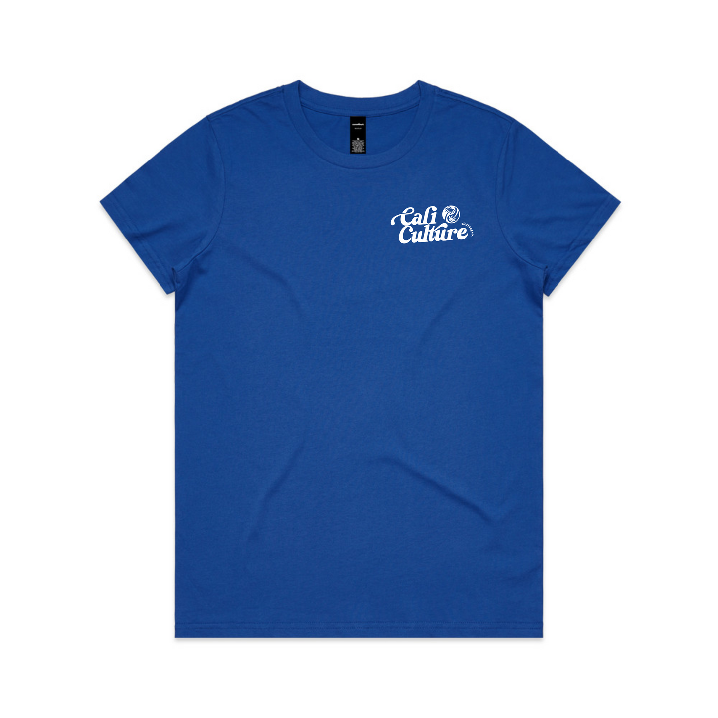 Blue Day Tee - Women's White Back Logo