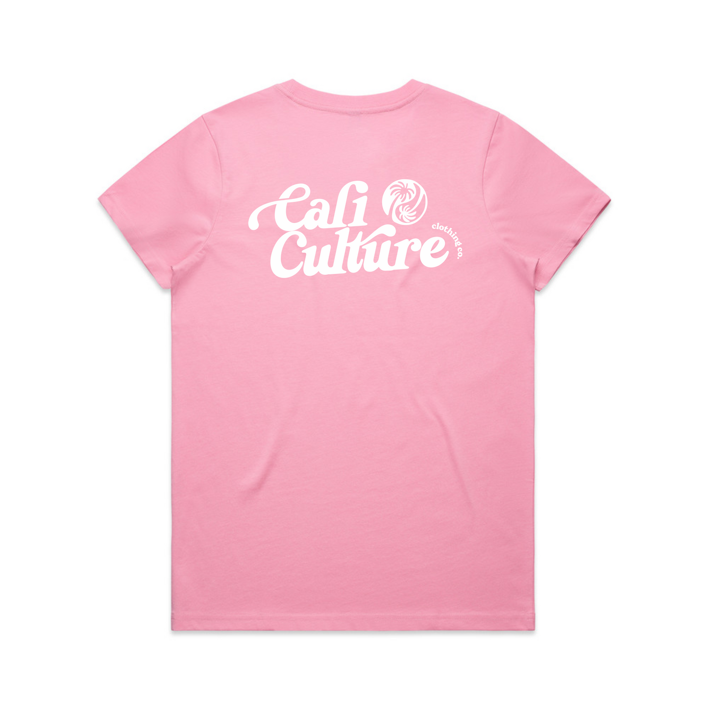 Pink Day Tee - Women's White Back Logo