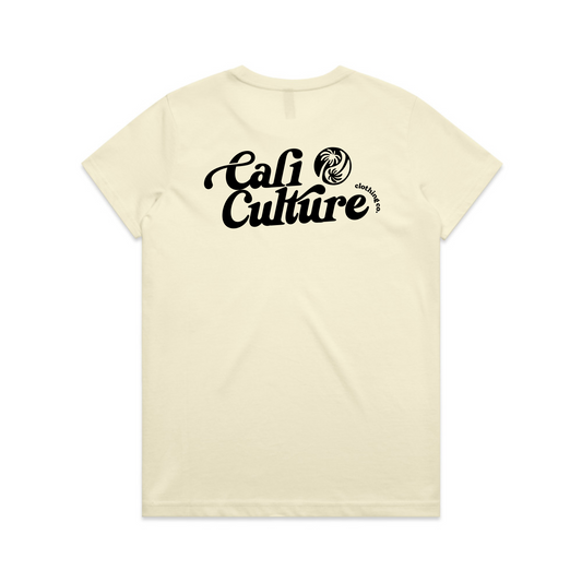 Yellow Day Tee - Women's Black Back Logo