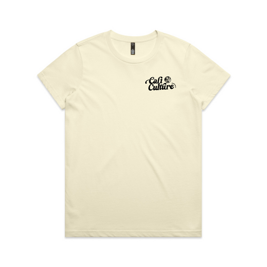 Yellow Day Tee - Women's Black Logo