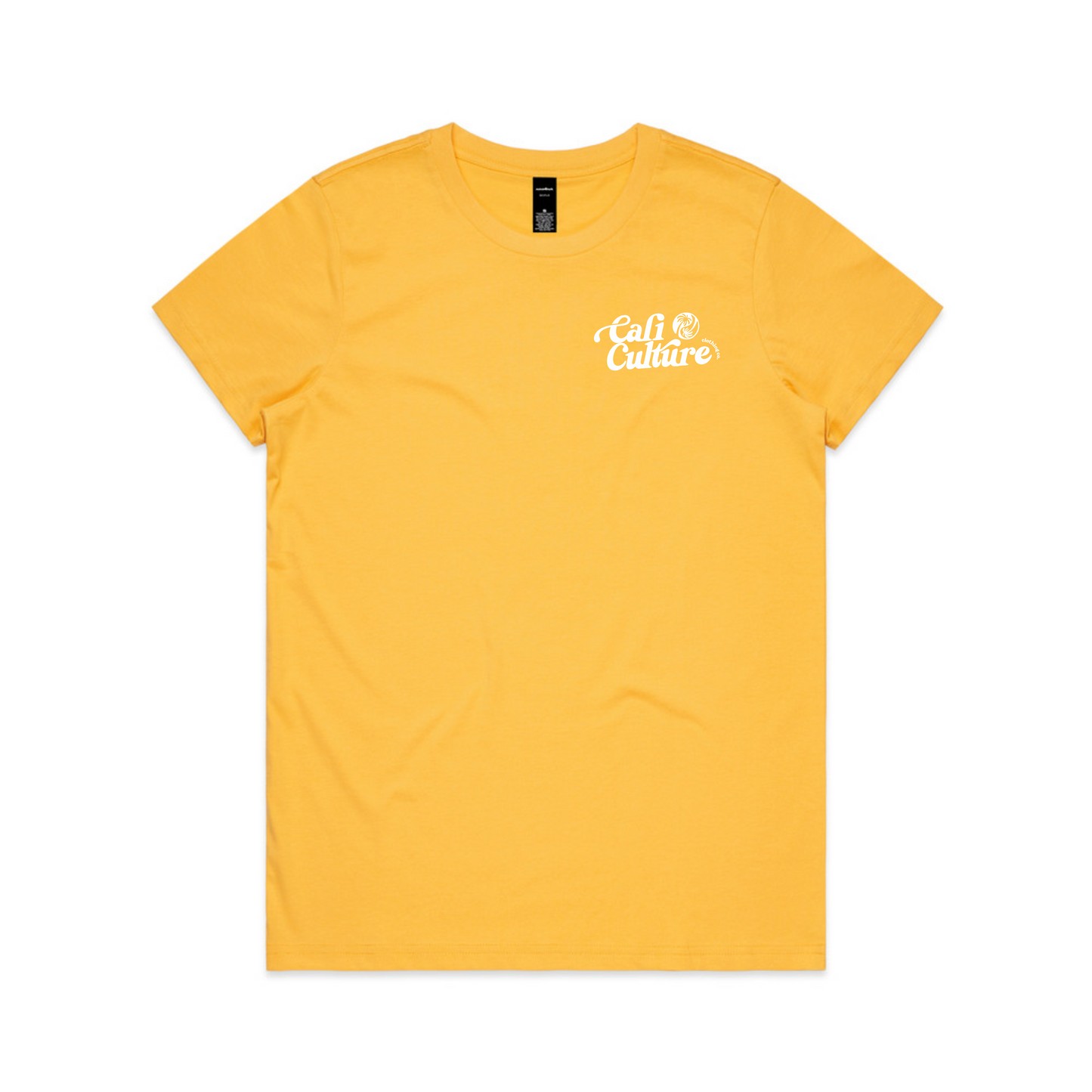 Yellow Day Tee - Women's White Back Logo