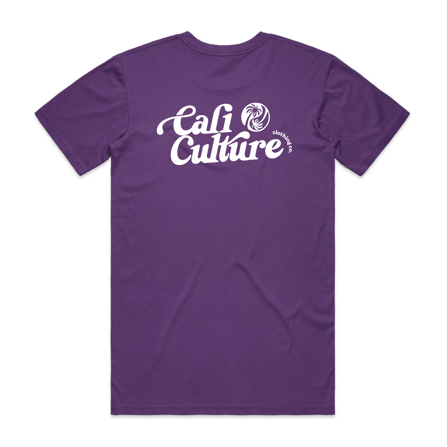 Purple Day Tee - Men's White Back Logo