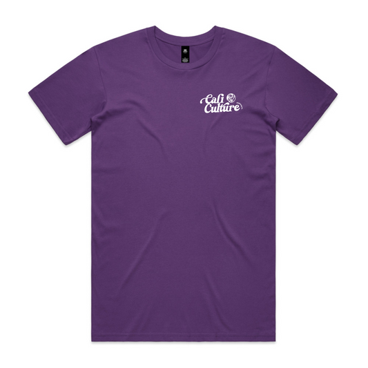 Purple Day Tee - Men's White Logo