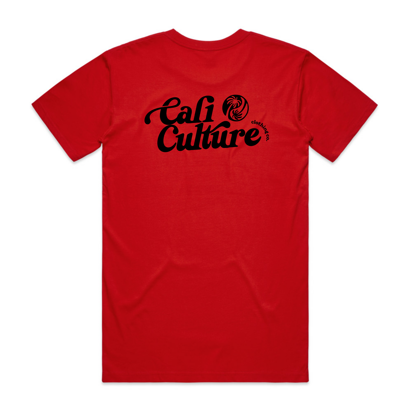 Red Day Tee - Men's Black Back Logo