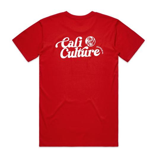 Red Day Tee - Men's White Back Logo