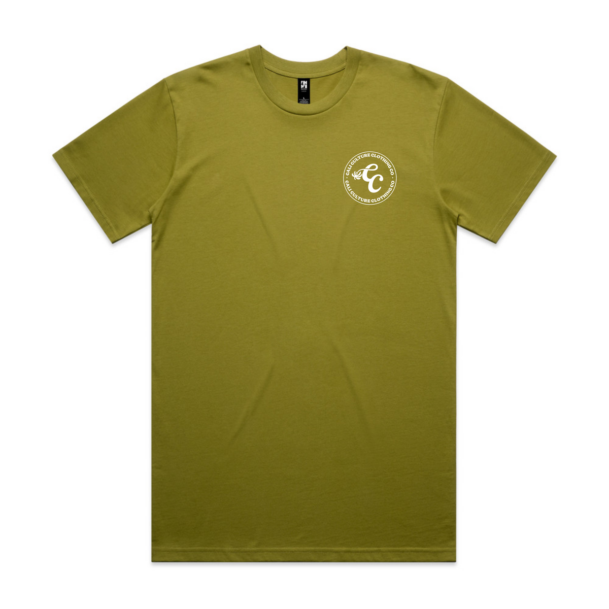 Cali Culture Men's Classic Tee - White Front Logo