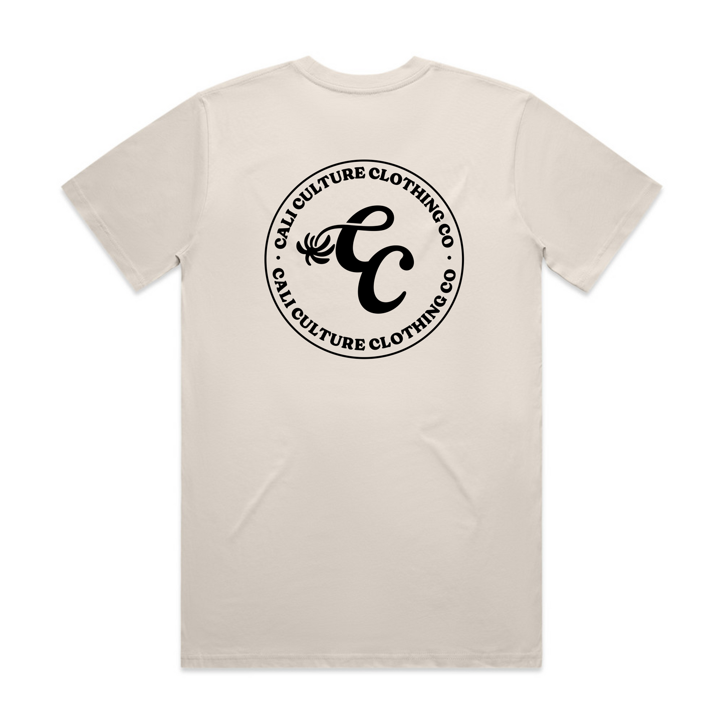 Cali Culture Men's Classic Tee - Black Back Logo
