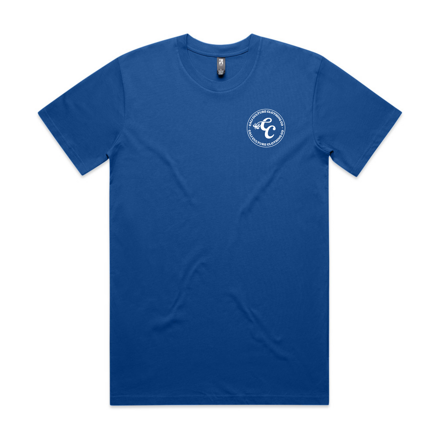 Cali Culture Men's Classic Tee - White Front Logo