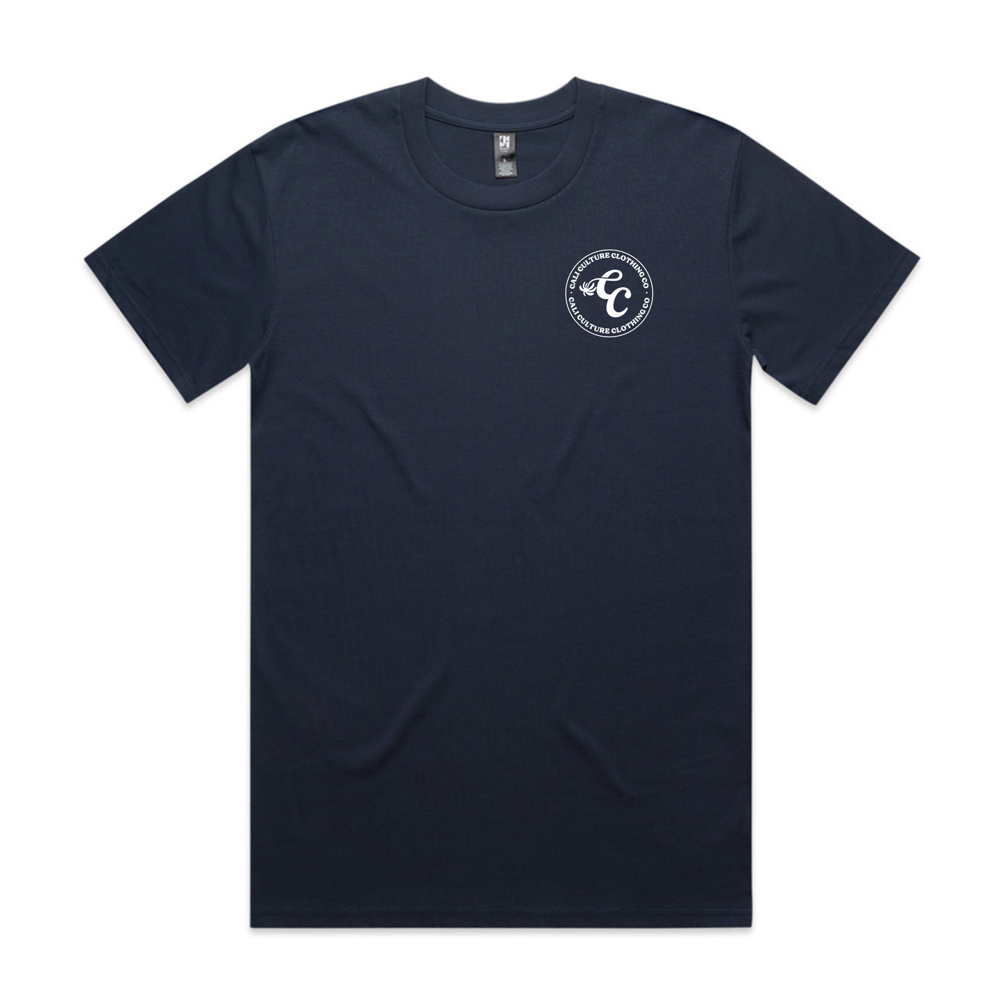 Cali Culture Men's Classic Tee - White Front Logo