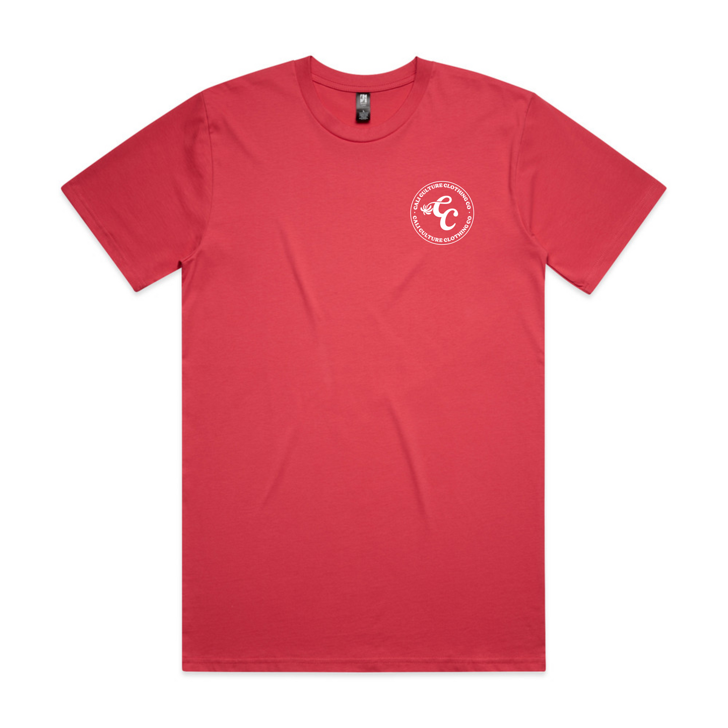 Cali Culture Men's Classic Tee - White Front Logo
