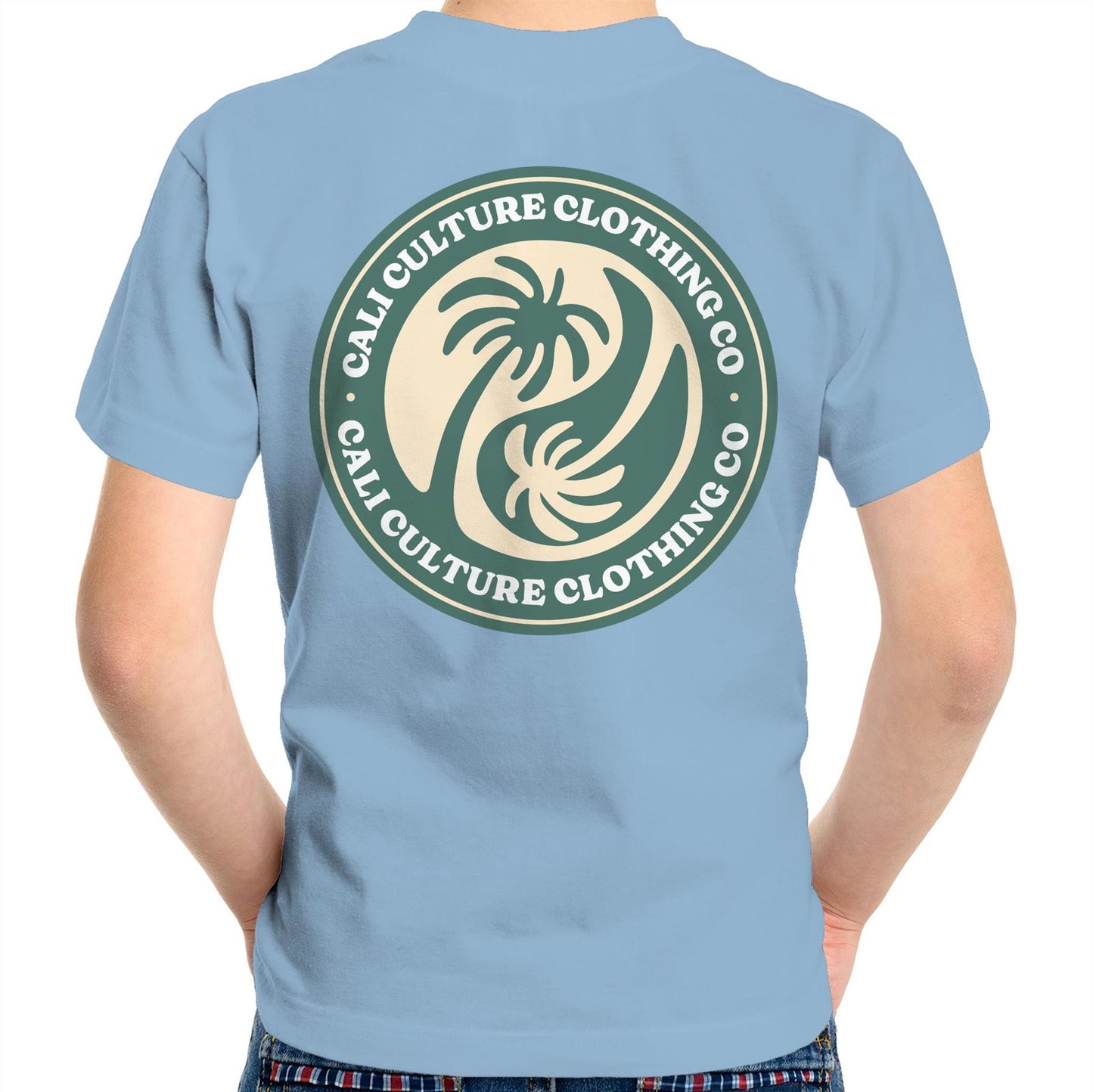 Cali Green Ying Yang & CO - Kids Tee