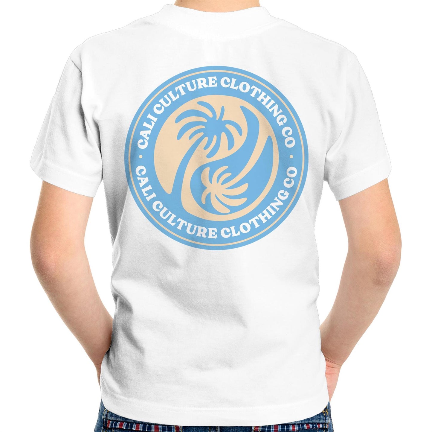 Cali Blue Ying Yang & CO - Kids Tee