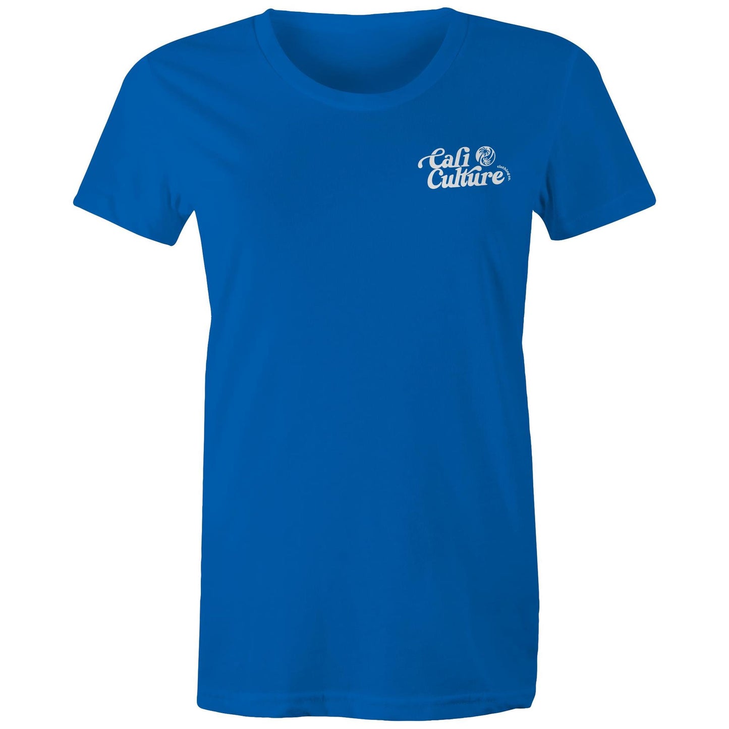 Blue Day Tee - Women's White Logo