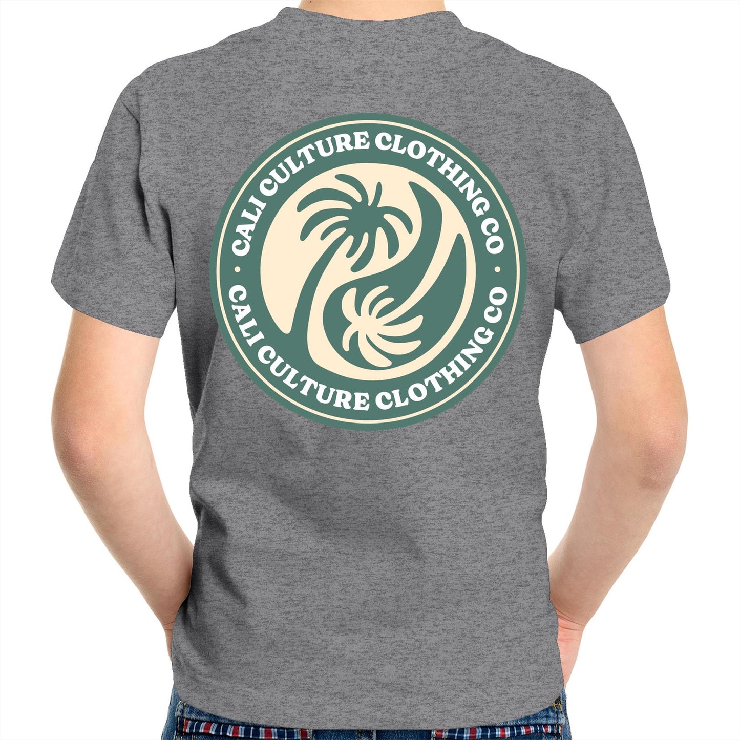 Cali Green Ying Yang & CO - Kids Tee
