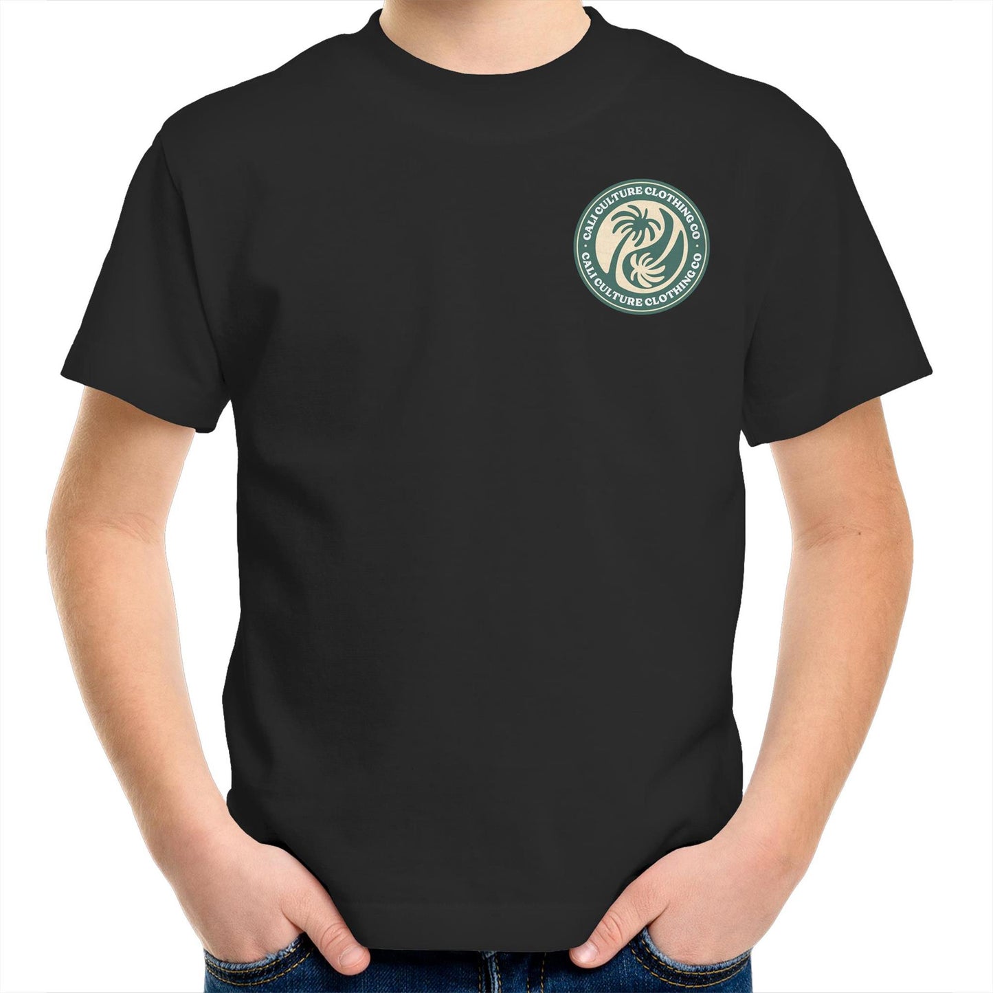 Cali Green Ying Yang & CO - Kids Tee
