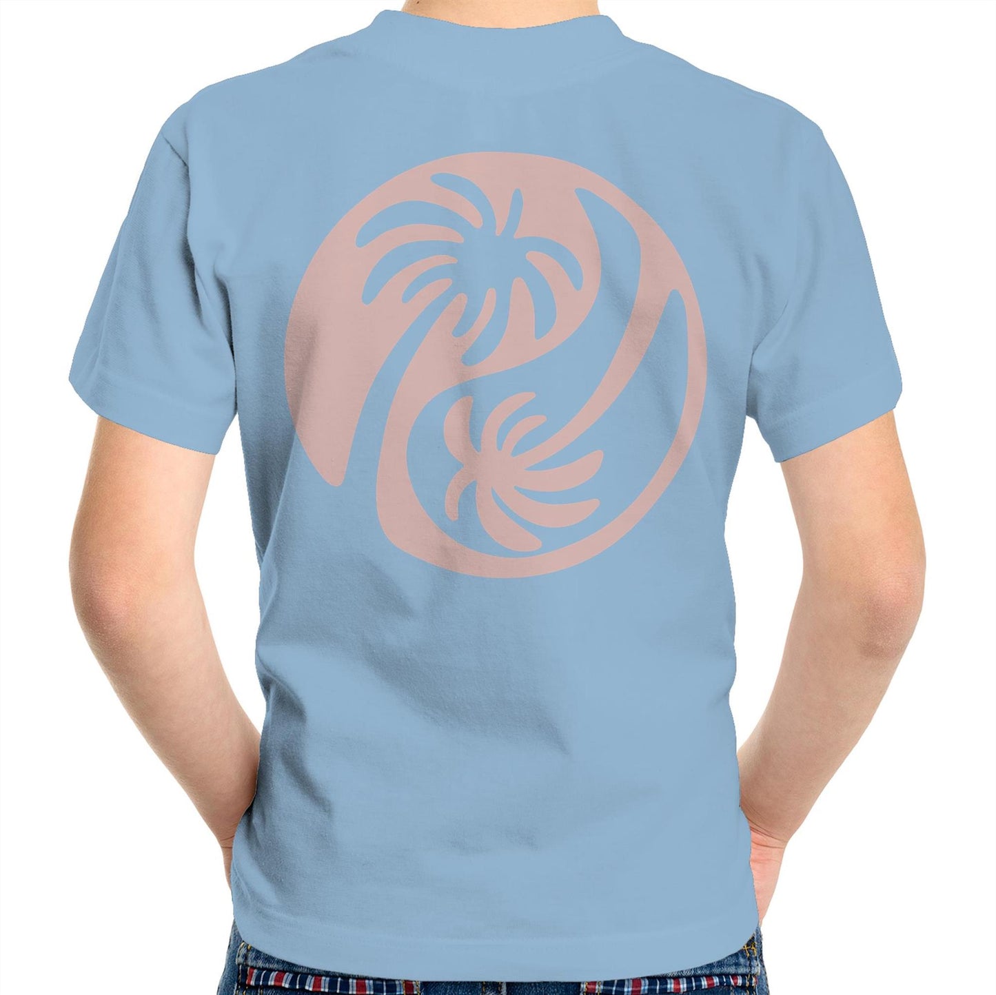 Cali Pink Ying Yang - Kids Tee