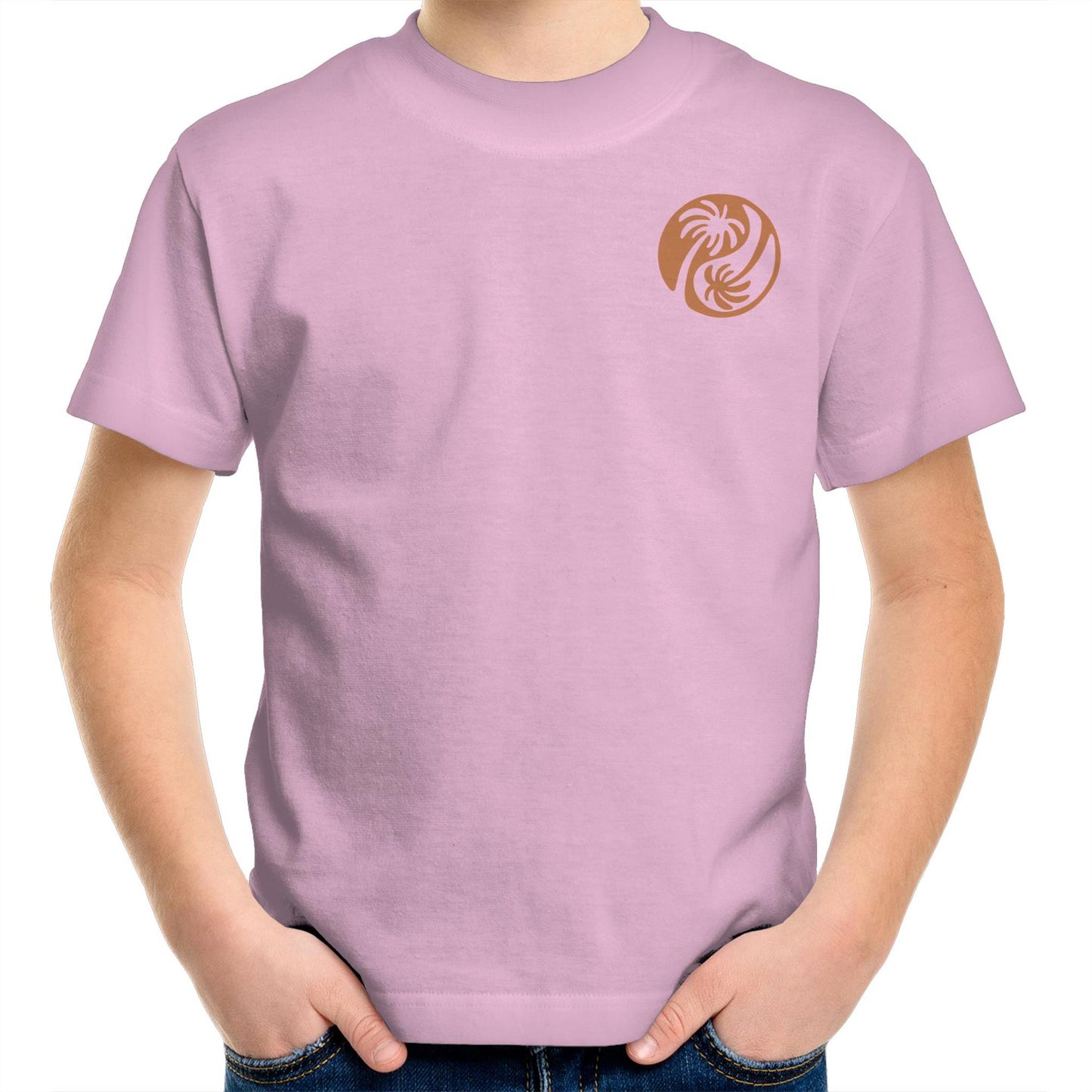 Kids Bronze Ying Yang - Kids Tee