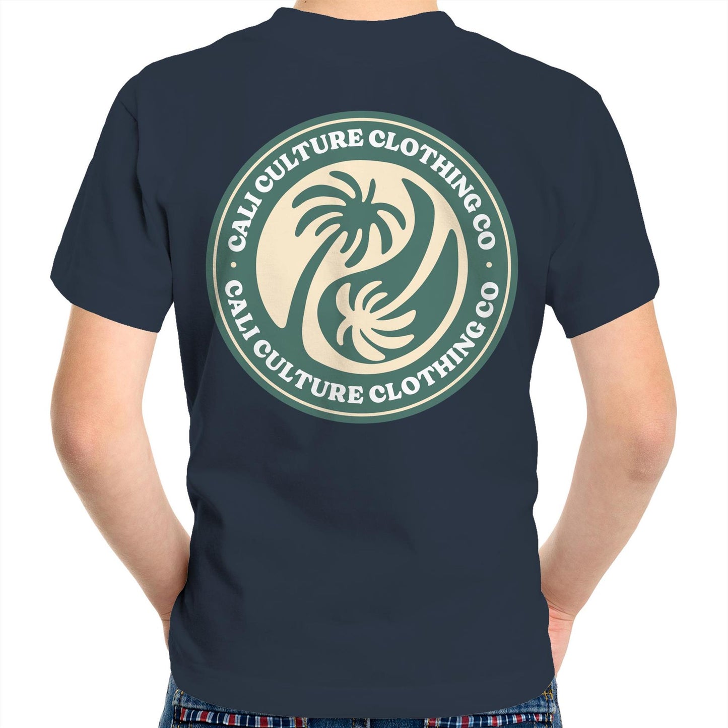 Cali Green Ying Yang & CO - Kids Tee